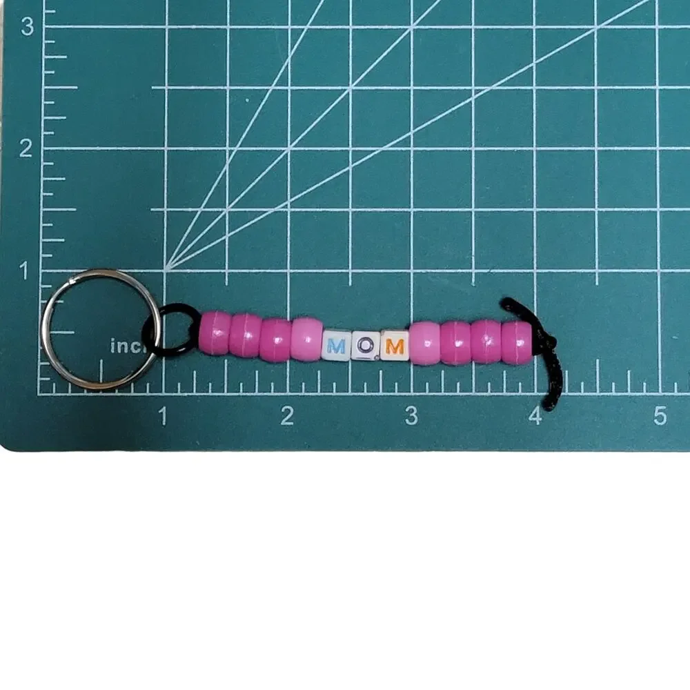 Handmade pink mom